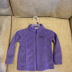 Columbia Violet Fleece Outerwear